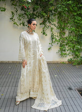 Raad Luxury Embroidered Organza 3 Piece Stitched Suit RD24LEF RA06-3437